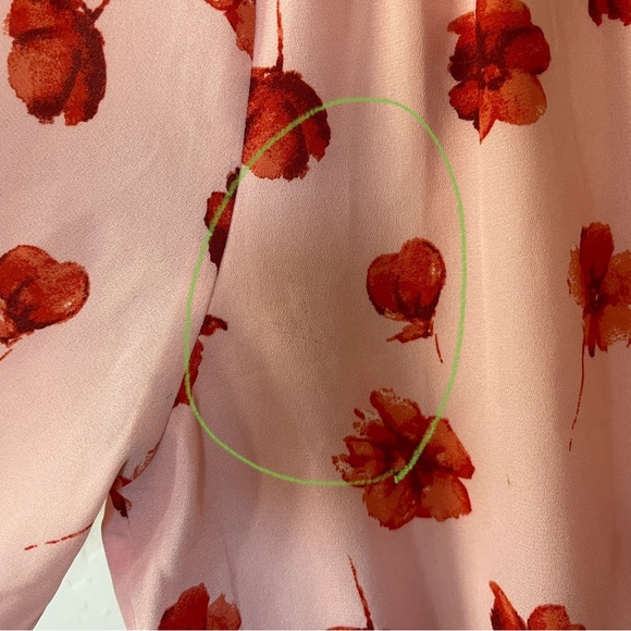 Lulu’s| Delvy Blush Pink Floral Print Surplice Romper, Barbiecore Style••• - Picture 15 of 16